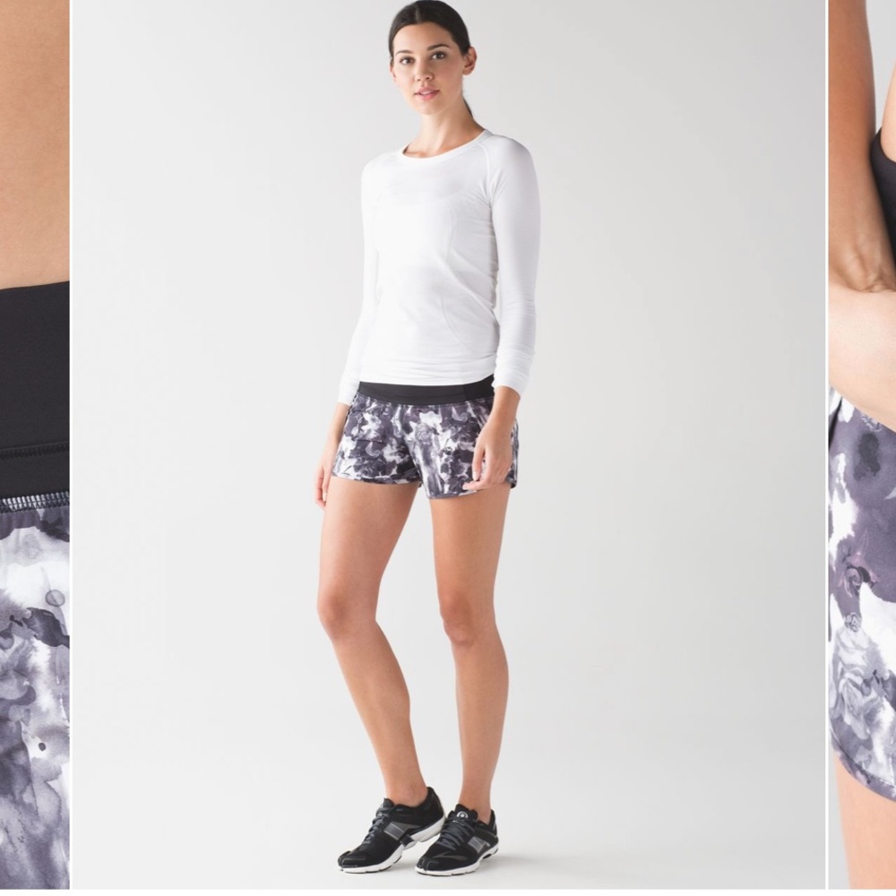 Lululemon run time shorts size 8